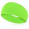 HaiFafafaing 80s 90s Neon Hot Green Headband, Wide Non-slip Sweat Hairbands,Solid Sports Headbands for Glow Party Retro Print Travel Party Yoga Running Fitness view 1