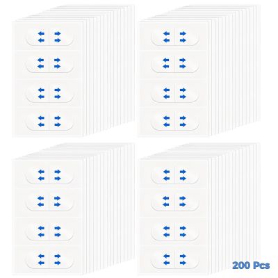 200 Pcs Invisible Face Lift Tape, Instant Facelift Patches for Face, Under Makeup Anti-Aging Wrinkle Remover, Firming Facial Lifting Stickers for Jawline & Double Chin