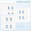 200 Pcs Invisible Face Lift Tape, Instant Facelift Patches for Face, Under Makeup Anti-Aging Wrinkle Remover, Firming Facial Lifting Stickers for Jawline & Double Chin view 2