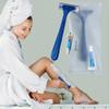 20Pack Luxury Sensitive Skin Travel Disposable Razors Kit with Shave Cream; Individually Wrapped; Clean and Hygienic; Guest Shaving Razor for Hotel, Salon,Spa,Home Care and Travel view 4