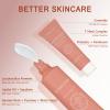 Facial Hair Removal Cream Kit for Women Face Depilatory & Soothing Cream, 4 Min Painless & Flawless Lip Chin Hair Remover, Gentle for Sensitive Skin Hair Removal (1.69 + 0.34 FL Oz) view 3