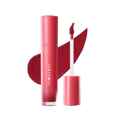 JUDYDOLL Silky Matte Lip Ink, Long Lasting Transfer-Proof Liquid Lipstick, Waterproof Lip Tint with 4 Moisturizing Ingredients, Non-Sticky, High Pigment (07 BURGUNDY INK)