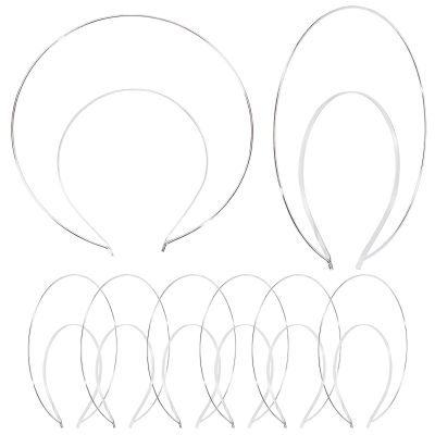 NICENEEDED 6 Pack 2 Layer Metal Silver Queen Goddess, Angel Halo Crown Headband Thin Hairbands Tiara Hair Hoops, DIY Craft Plain Base Wedding Headpieces Prom Halloween Party Hair Accessories