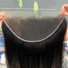13x6 SKINLIKE 100% Real HD Lace Frontal 0.095mm Ultra-thin Invisible Swiss HD Frontal 13X6 Brazilian Virgin Human Hair Straight 18inch Pre Plucked with Baby Hair Small Single Knots view 1