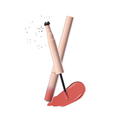 Judydoll 2-in-1 Freckle Stamp & Blush Duo, Natural Sun-Kissed Freckle Effect, Blendable Liquid Blush for Vacation Glow (04 Sunlit Whim)