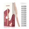 HOVATAIA Professional Facial Razor, 11 Blades- Rose Gold view 1