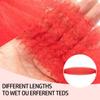 Springy Afro Twist Hair Pre Fluffed Spring Twist Hair Pre Afro Twist Hair For Soft Locs Marley Twist Braiding Hair Twist Extensions (RED#, 16 inch (Pack of 8)) view 4