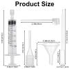 FNANJWQ 10 Pcs Perfume Refill Tool Kit, Plastic Perfume Dispenser Transfer Pump Set with Syringes Droppers Funnels for Travel Refillable Bottle Liquid Dispensing view 2