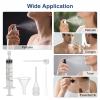 FNANJWQ 10 Pcs Perfume Refill Tool Kit, Plastic Perfume Dispenser Transfer Pump Set with Syringes Droppers Funnels for Travel Refillable Bottle Liquid Dispensing view 4