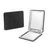 2-Pack Elegant Compact Travel Makeup Mirrors for Men Women, Dual-Sided Folding Cosmetic Mirror with 1x & 2x Magnification, Handheld Portable Vanity Mirror for Pocket Purse Handbag (Elegant Black) view 1