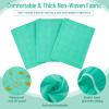 SmoothNovelty 150 Pcs 82 x 35'' Disposable Massage Table Sheets Fitted with Elastic Disposable Massage Bed Covers for Spa Beauty Salon Tattoo Facial Breathable Waterproof Oilproof Non Woven (Green) view 3