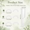 SULIKJHUI 6 Pairs Nose Lifter, Nose Shaping Clip for Rhinoplasty, Invisible & Pain-Free Noses Straightening Tool, Reusable Beauty Kit for Women & Men (White) view 2
