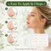 SULIKJHUI 6 Pairs Nose Lifter, Nose Shaping Clip for Rhinoplasty, Invisible & Pain-Free Noses Straightening Tool, Reusable Beauty Kit for Women & Men (White) view 4