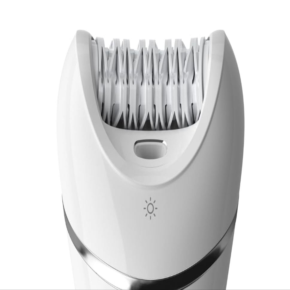 Replacement Hair Removal Head Blades for Philips Series 8000 BRE700/00 Wet & Dry Beauty Lady Electric Shaver Head(White)