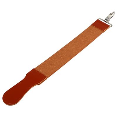 Semme Genuine Leather Strop Strap for Straight Razors Professional Barber Sharpener Sided Strap 50 2 X 5 2 Cm Convenient Hanging Hook