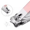 Manicure Kit Travel Manicure Set with Pink Case, Professional Nail Clipper 18 In 1 Stainless Steel Pedicure Care Grooming Kit with Splash Proof Travel view 3