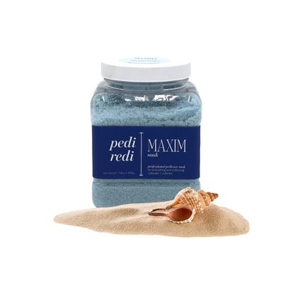 MAXIM Pedi Redi Pedicure Foot Soak Professional Pedicure Spa Salt for Whirlpool Spas & At-Home Footbaths Softens Calluses & Cuticles (13 ounce, Ocean Calm)
