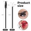 200 Count Disposable Mascara Wand and Lip Brushes, Spoolies Brush for Eyelash Extensions Lipstick Applicator Makeup Kits view 2