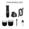 Men's Electric Body Hair Trimmer Fast Cutting High Speed Motor Stainless Steel Cutter Head Washable for Whole Body view 2