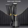 Men's Electric Body Hair Trimmer Fast Cutting High Speed Motor Stainless Steel Cutter Head Washable for Whole Body view 3