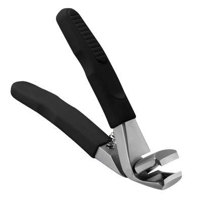 Nail Clippers Stainless Steel Household Large Elbow Tools Nail Clipper(Black)