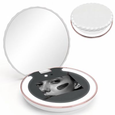 3.8" UV Makeup Mirror,vanity cosmetic mirror,sunscreen detection mirror
