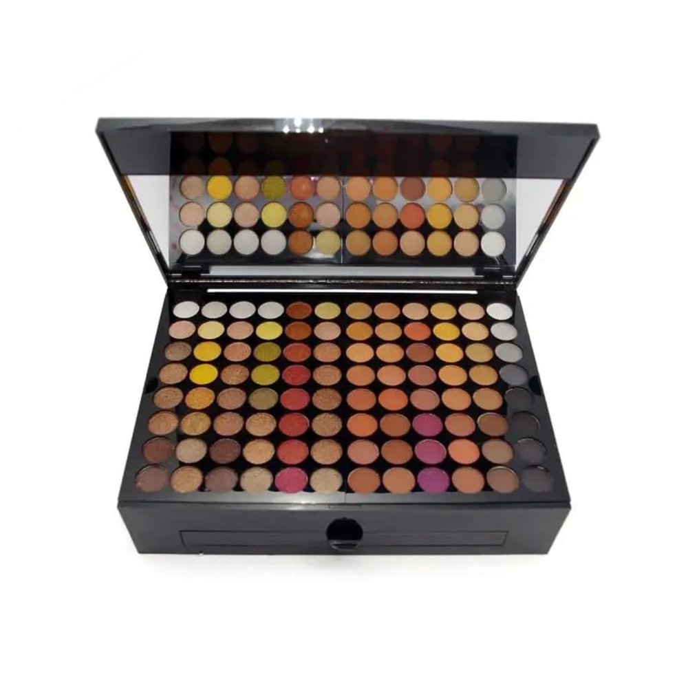 LUIJHFC Color Piano Box Eye Shadow Palette Brush Waterproof Eyebrow Concealer Beauty Cosmetics Set