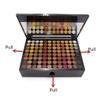 LUIJHFC Color Piano Box Eye Shadow Palette Brush Waterproof Eyebrow Concealer Beauty Cosmetics Set view 4
