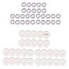 60pcs Silicone Non Pull Piercing Discs, Clear Pads for Bump, 3/5 / 7 / 9mm Earlobe Patches view 1