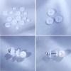 60pcs Silicone Non Pull Piercing Discs, Clear Pads for Bump, 3/5 / 7 / 9mm Earlobe Patches view 4