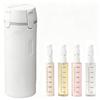 DIKJAK 4-in-1 Detachable Travel Dispenser Bottles Set Foldable Pump Leak-Proof, Carry-On Compliant 30ml/1OZ Refillable Containers for Shampoo Lotion Body Wash with Protective Case view 1