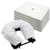 Large Disposable Face Cradle Covers, 500 Count Ultra Soft Medical Grade Non-Sticking Massage Face Rest Covers, Headrest Covers for Massage Tables & Massage Chairs view 1