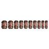Stack of Cake Pops Nail Art Stickers, 10 Sheets Waterproof Full Cover Nail Decals, Self-Adhesive Nail Wraps for Women Personalized Cute Designs Nail Accessories for Party & Daily Wear view 1