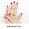 Stack of Cake Pops Nail Art Stickers, 10 Sheets Waterproof Full Cover Nail Decals, Self-Adhesive Nail Wraps for Women Personalized Cute Designs Nail Accessories for Party & Daily Wear view 2