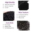 Kinky Curly Human Hair Bundles Curly Bundles Human Hair 14 16 18 Inch Unprocessed Brazilian 1b Human Hair Bundle Natural Black Color view 3