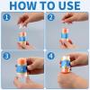 QKCXHB Hygienic Twist Up Urea Foot Cream Stick 60% Callus Remover Heel Balm for Dry Cracked Skin Mess Free Treatment view 3