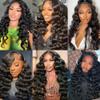 Natural Black Human Hair Bundles #1B Loose Wave Bundles 16 16 16 Inch Double Weave Weft Black Deep Loose Human Hair Extensions 50g/Bundle Total 150g view 2