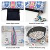 Personalized Initial Letter R Mahjong Tile Bag Makeup Bag (Case Only) view 4