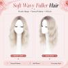 Hair Toppers for Women with Thinning Topper Hair Pieces Wispy Clip in Bangs view 3