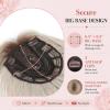 Hair Toppers for Women with Thinning Topper Hair Pieces Wispy Clip in Bangs view 4
