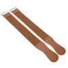 Adfaga Premium Double Sided Straight Strop Professional Leather Sharpening Strap for Barber Maintenance and Honing PU Leather 48.1 x 5.1cm 2PCS Set view 3