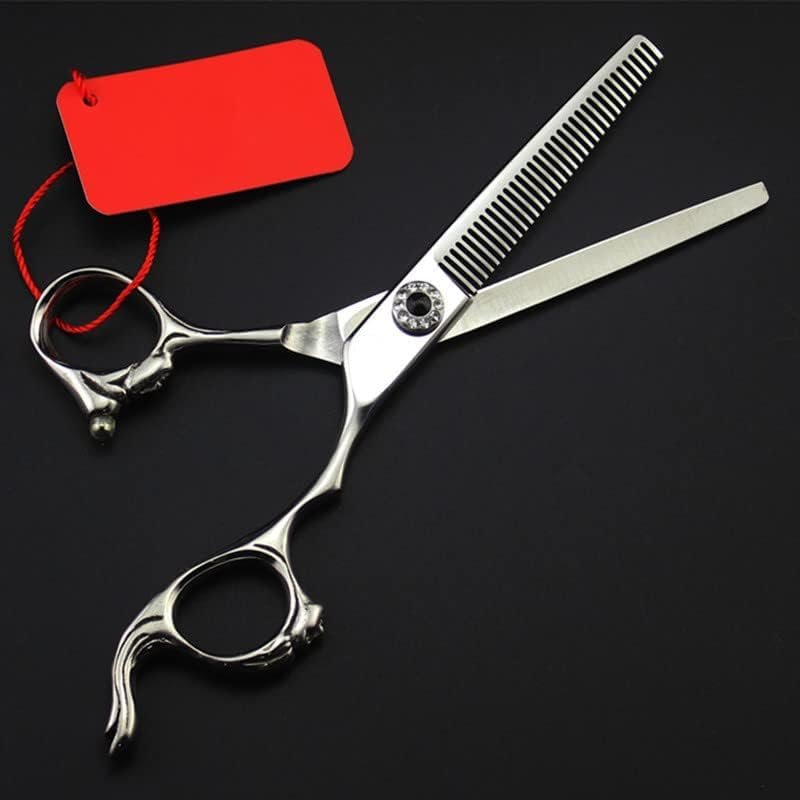 Professional 6-inch Hair Cutting Scissors - Premium Japan 440c Steel Barber Shears for Precision Haircutting & Thinning - Ideal Hairdressing Tool