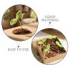 VINTORKY 6pcs Rave Bean Sprout Hair Clips, Knitted Plant Hairpins, Funny Snap Barrette, Hair Accessories for Teens Women Girls School Birthday Cosplay Party view 3
