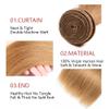 LOIUMGUU Honey Blonde Straight Human Hair Bundles Color #27 Blonde Human Hair 3 Bundles 16 18 20 Inch Unprocessed Brazilian Virgin Remy Sew In Hair weave Real Soft Quick Weave Hair for Women view 4