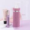 Framendino 4 Oz Bling Portable Empty Refillable Bottles for Bathroom view 2