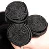 Straight Bundles Human Hair Bundles 26 28 30 Inch #1B Natural Black Color Straight 3 Bundle Unprocessed Brazilian Virgin Weave Hair Extensions 50 Gram Per Bundle for Black Women view 4