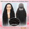 13x6 Loose Wave HD Lace Front Wigs Human Hair 30 Inch 200 Density 100% Real Human Hair 15A Loose Deep Wave Wig Human Hair Pre Plucked, No Synthetic Blend No Tangle No Shedding Triple Lifespan 3X view 4