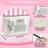 School Counselor Appreciation Gift Makeup Bag Thank You Gifts for Woman Counselling Teacher Educator Counselor Cosmetic Bag Counselling Cosmetic Pouch for Teacher Mentor Retirement Teachers' Day view 2