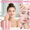 2Pcs PDRN Pink Collagen Volume Multi Balm Stick, Volumizing Hydrating Firming for Face, Collagen Plumping Stick for Under Eyes, Neck, Forehead, Smile Lines & Lips, Hydrating Wrinkle & Smoothing Care view 4