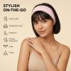 HJZHII 5Pcs Polka Dot Headband for Women, Non Slip Wide Elastic Headbands Retro Soft Stretchy Fabric Hair Bands Classic Polka Dot Fabric Headband for Women Yoga Workout and Daily Fashion view 2